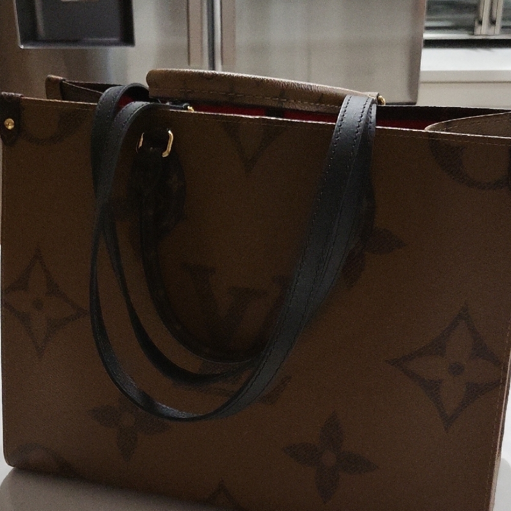 Louis Vuitton Brown Monogram Tote Bag